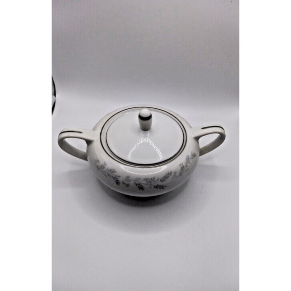 Royalton China Co Translucent Porcelain Coffee Creamer & Sugar Lot Of 2 3301 - Picture 4 of 10